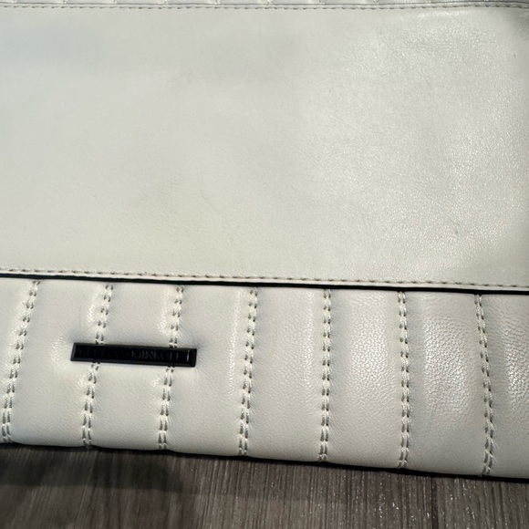Rebecca Minkoff Leo Quilted Leather Clutch in Antique White. Used Once. - Picture 6 of 8
